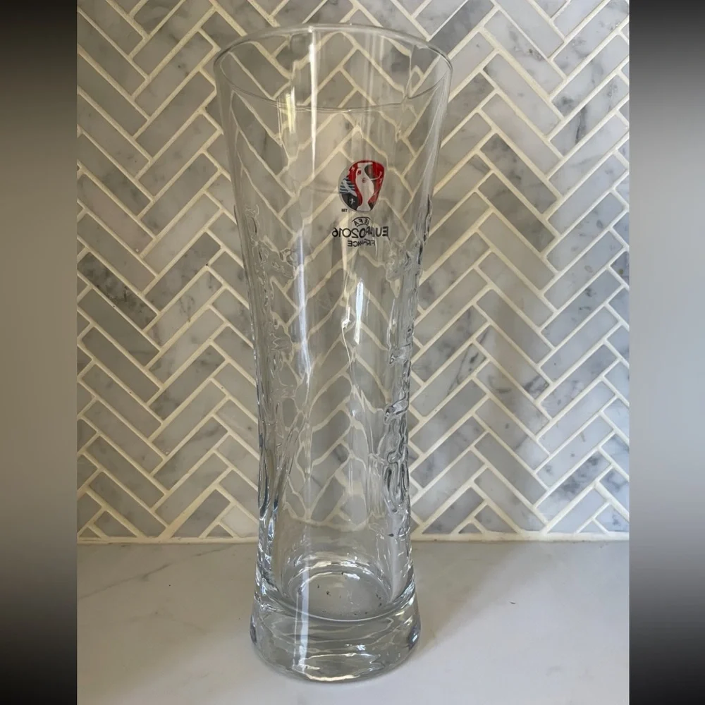 Carlsberg Euro 2016 UEFA France Beer Glass